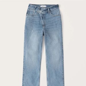 90s high rise crossover curve love jeans